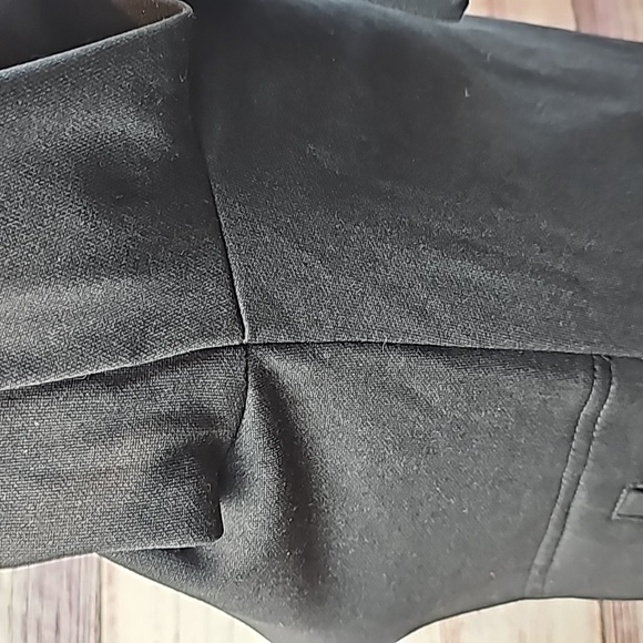 NEW VINTAGE IZOD BLACK LONG SLEEVE ZIP-UP JACKET - Picture 7 of 16